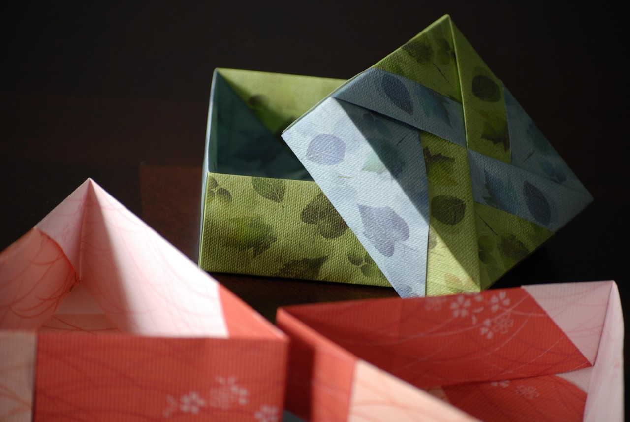 Como fazer origami de flor passo a passo