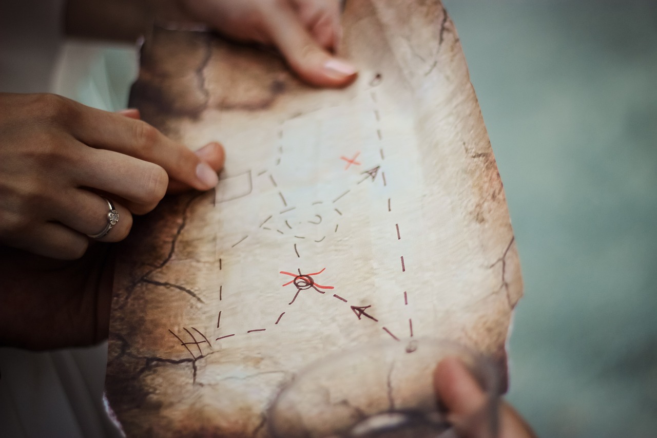 Como fazer um mapa do tesouro para brincadeiras e festas