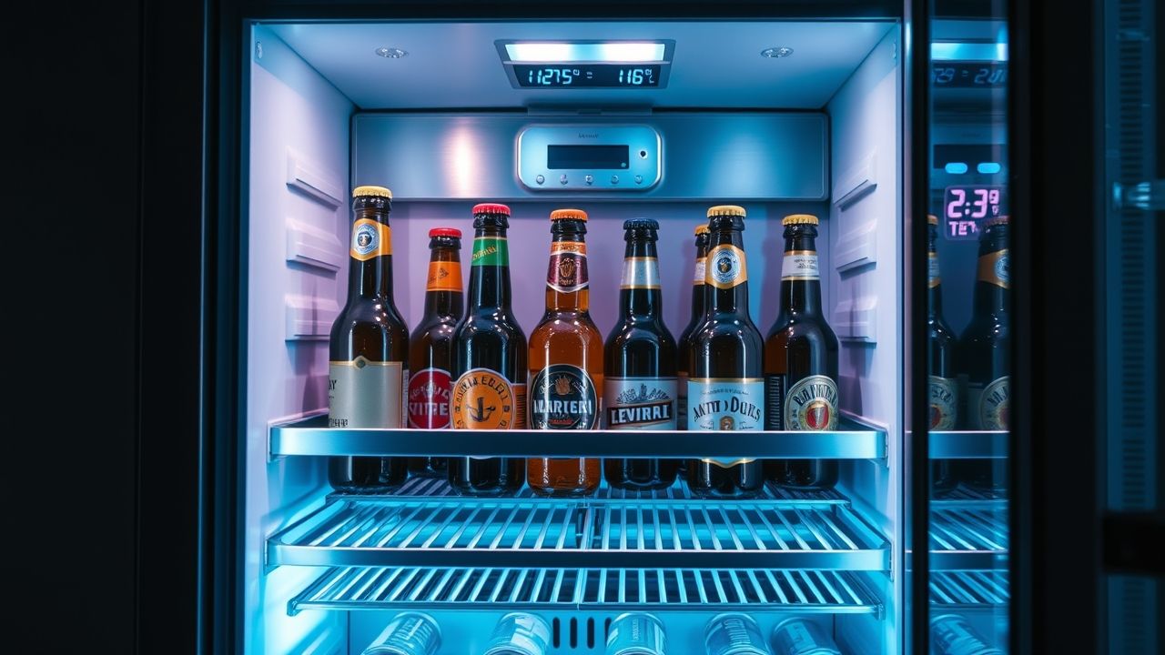 Cervejeira: temperatura ideal e design para manter bebidas geladas